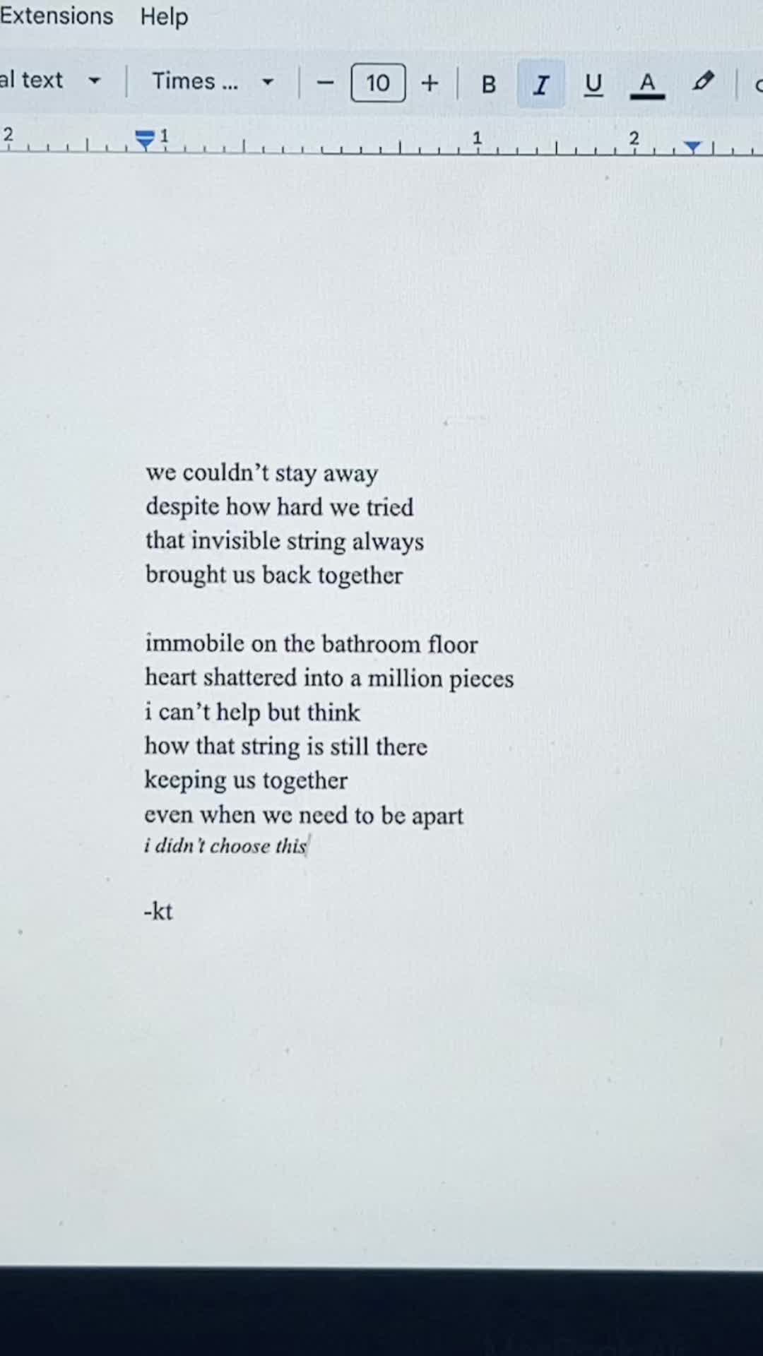 @;