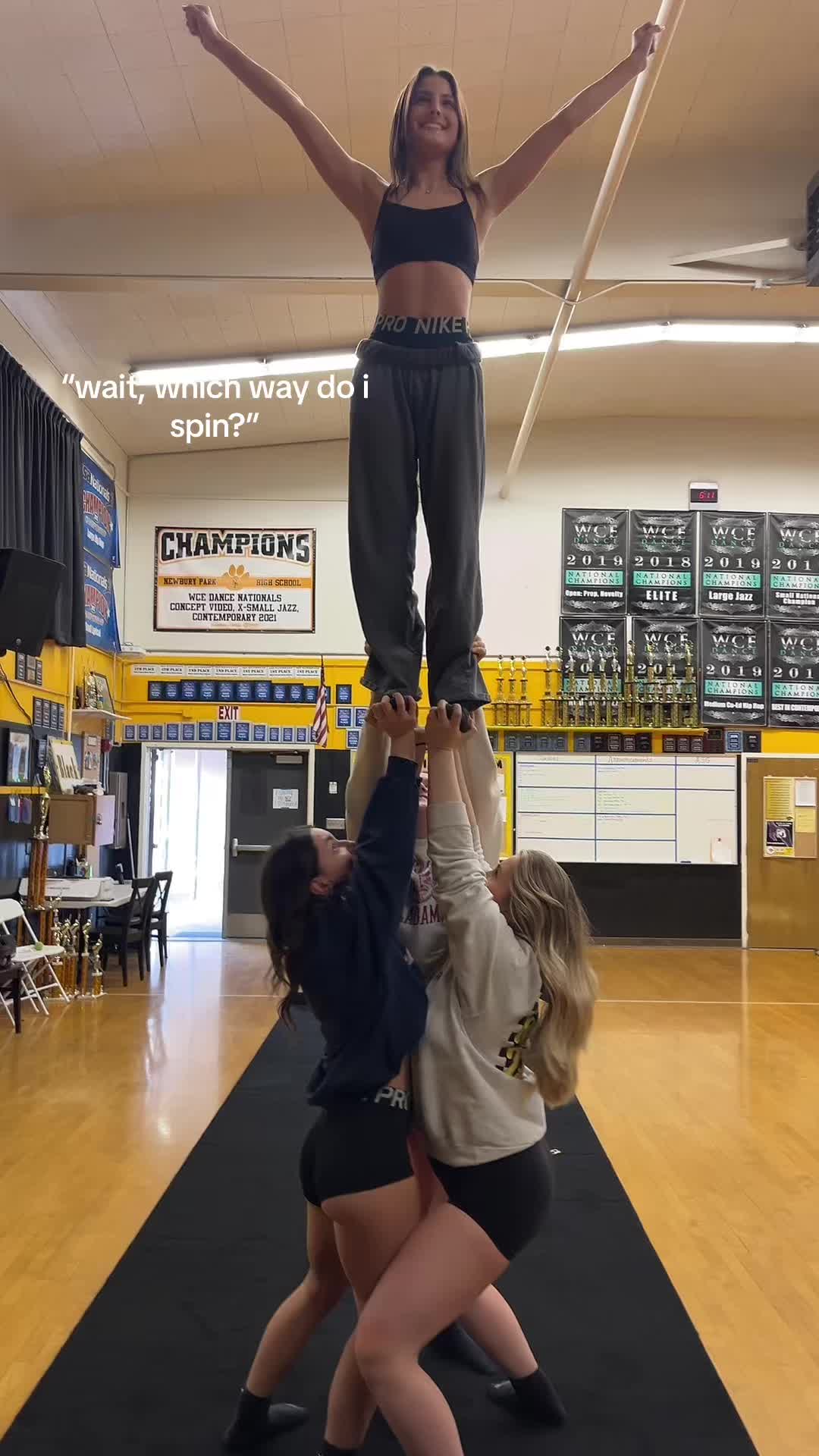 @NPHS Panthers Stunt ๐๐ค๐๐พ