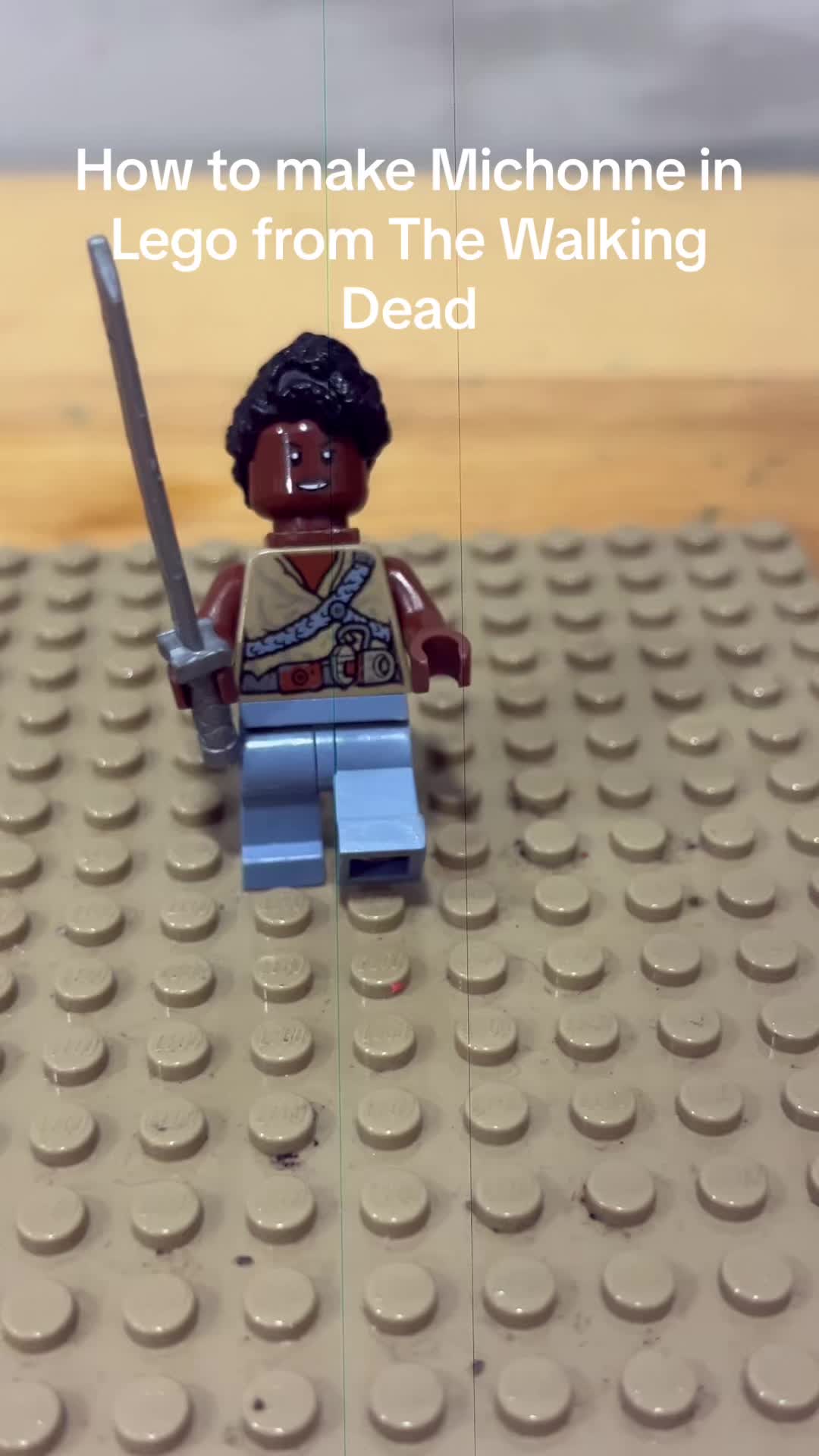 @Lego walking dead  mini figure