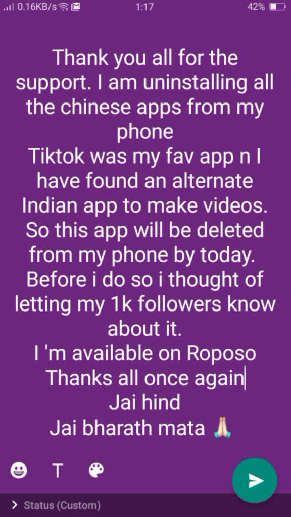 @Bhavani Reddy