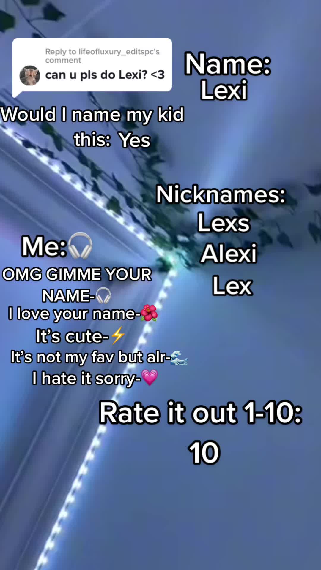 @Rating Names 😃