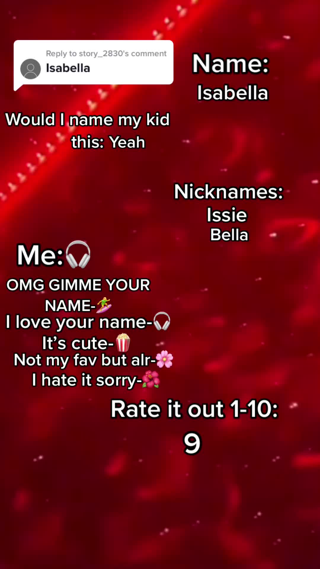 @Rating Names 😃