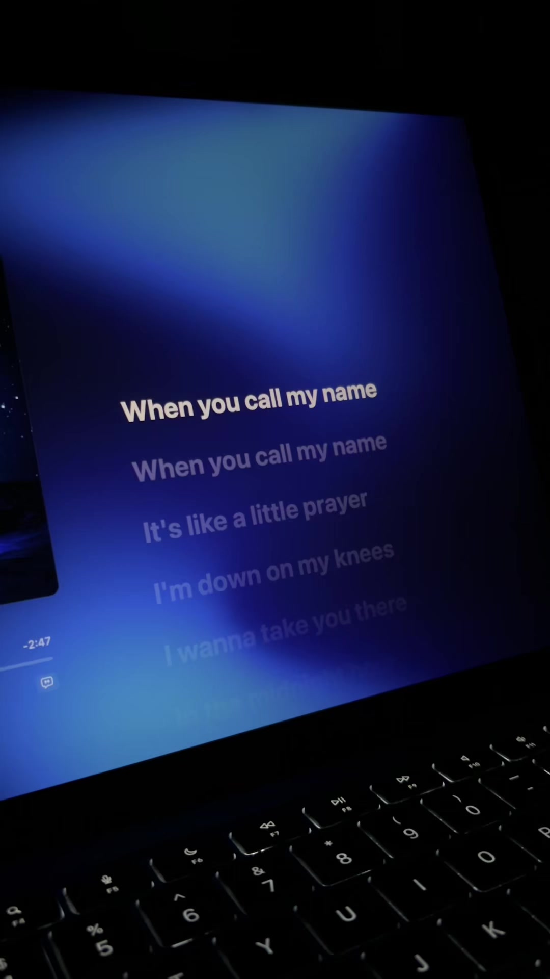@this song hits different ★