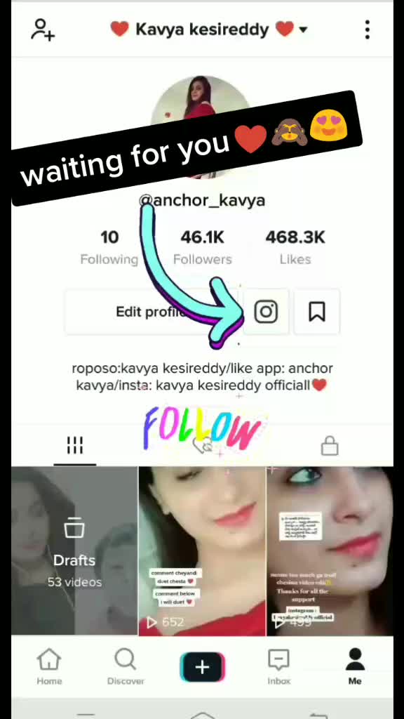 @♥️ Kavya kesireddy ♥️