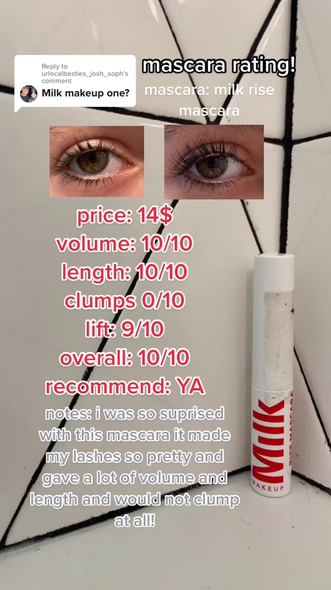 @mascara rating!!