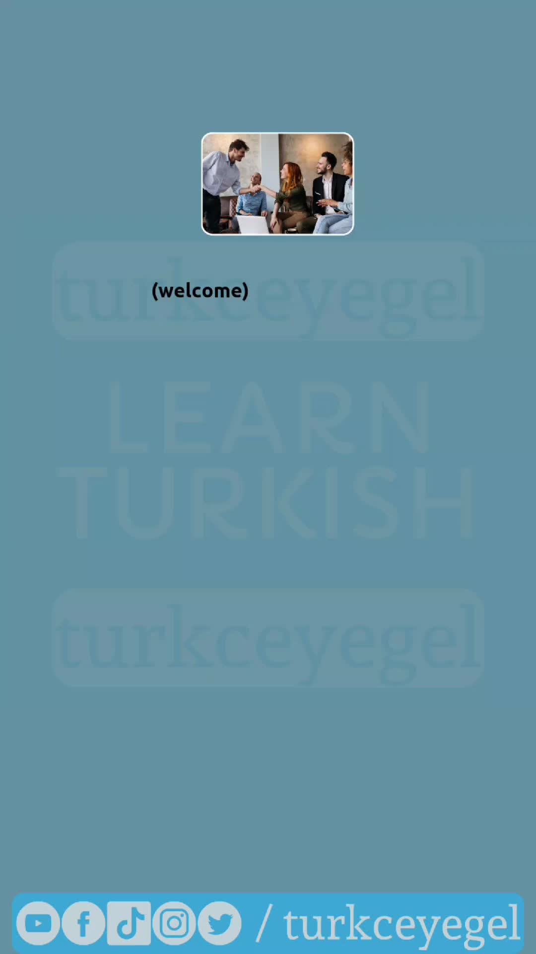 @Learn Turkish with T&uuml;rk&ccedil;eyeGel