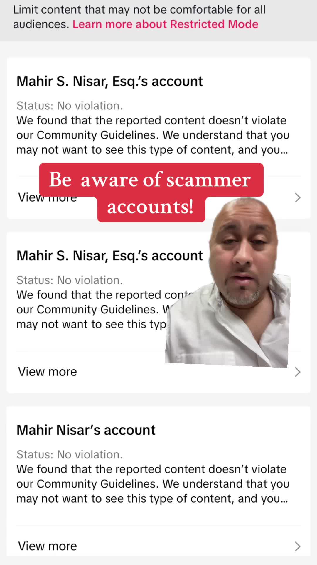 @Mahir S. Nisar, Esq.