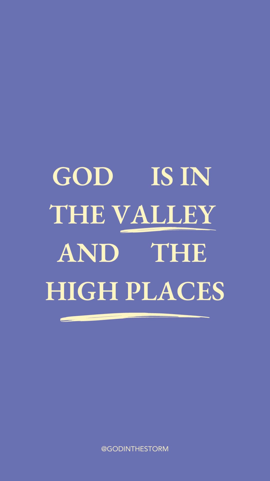 @God in the Storm