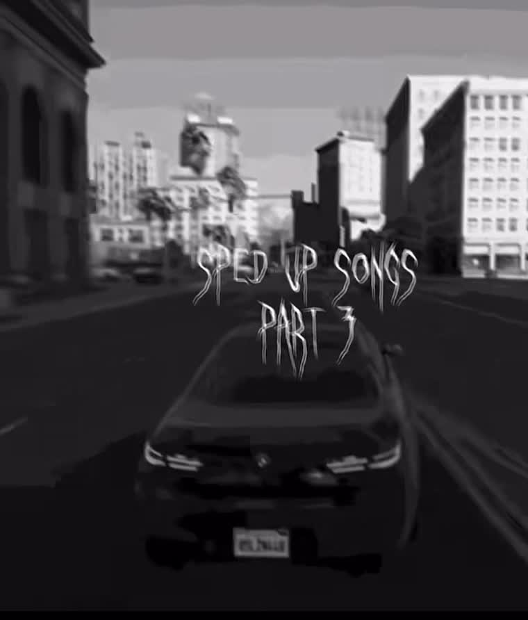 @sped up songs ⚡️