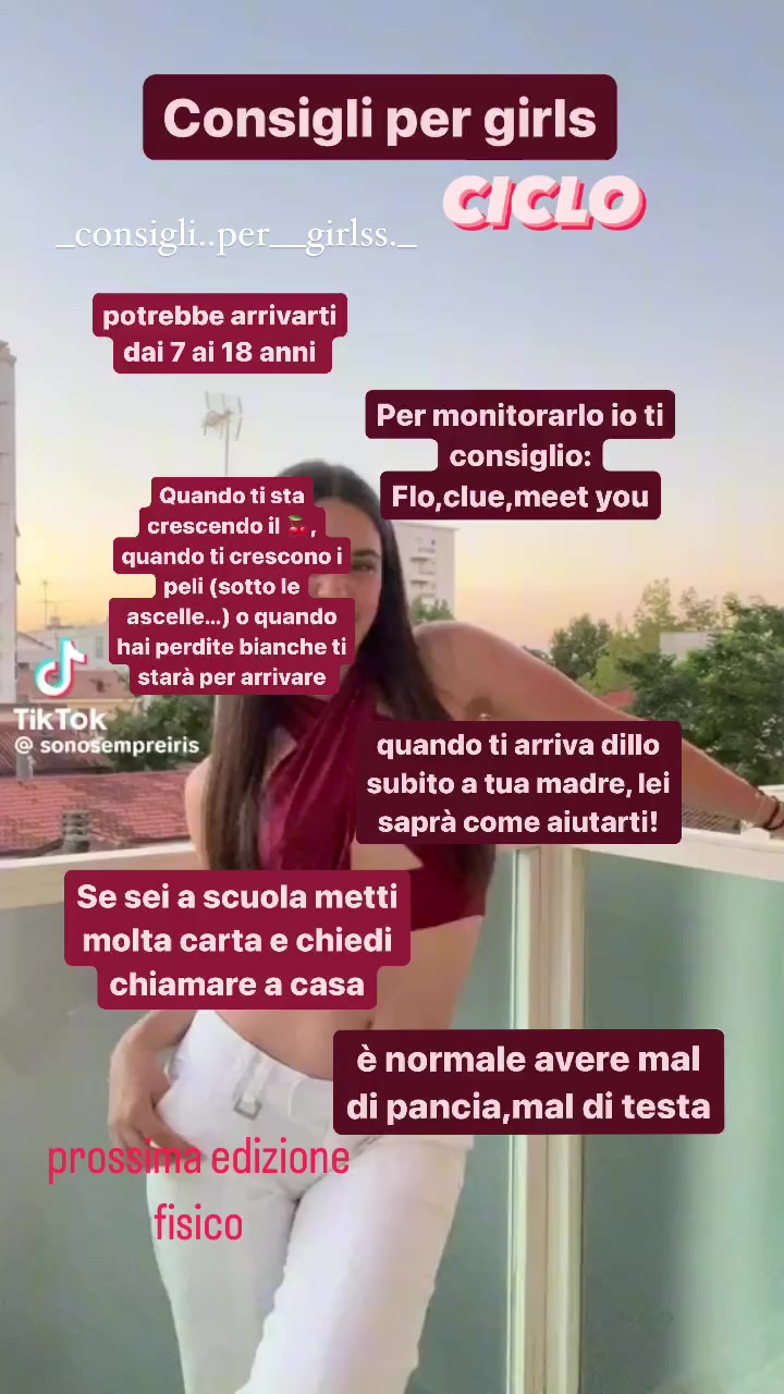 @Consigli per girls🫶🏻💗