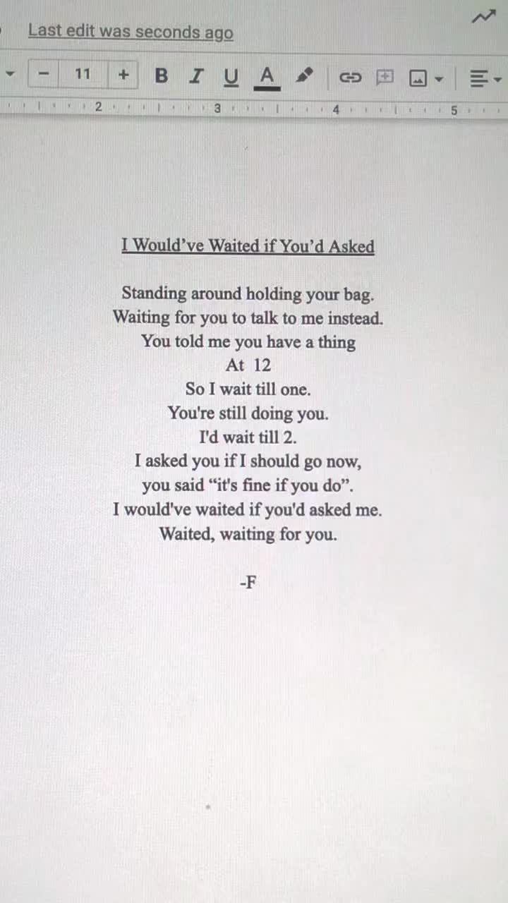 @Poem story