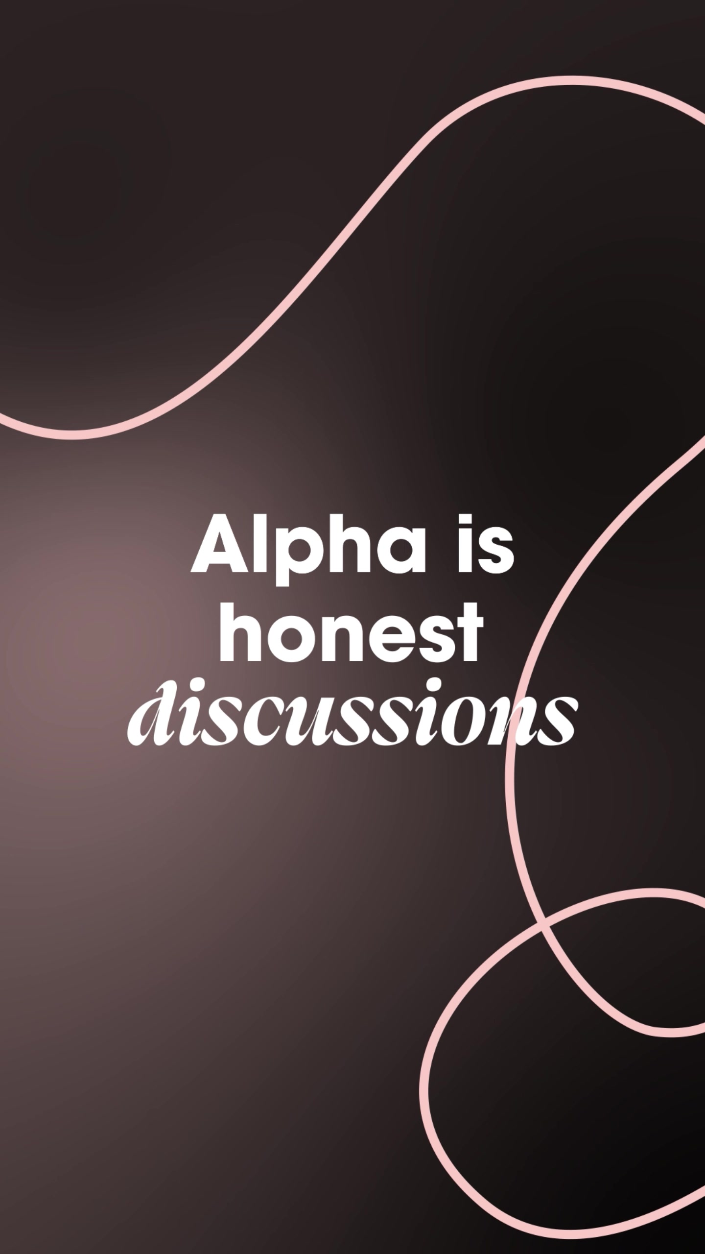 @Alpha Course