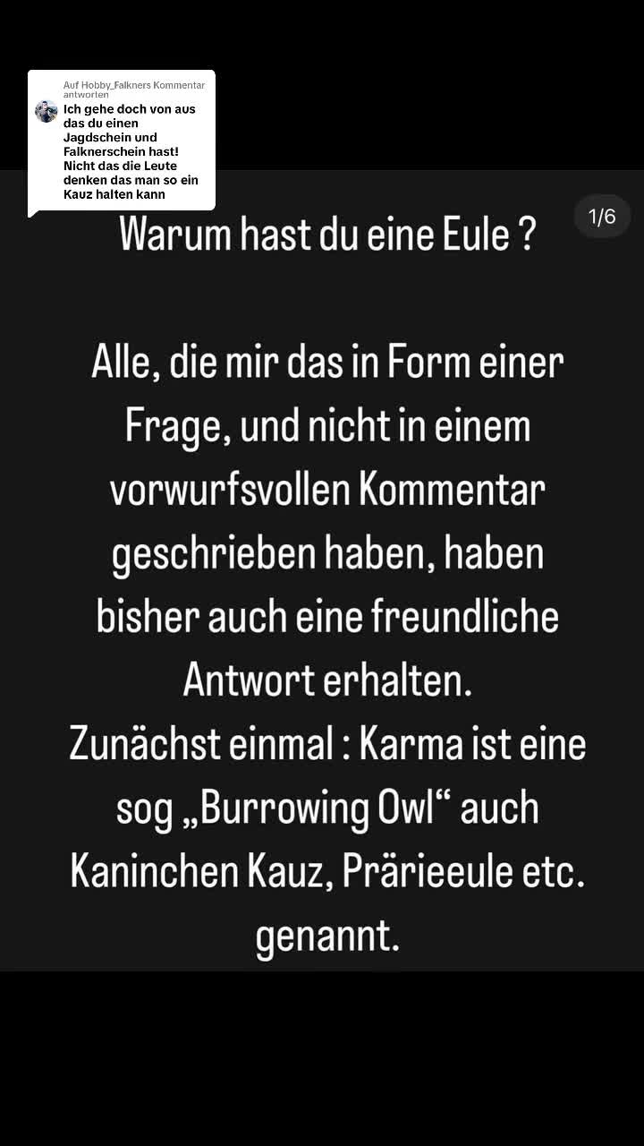 @Kreischhuhn Karma 🦉
