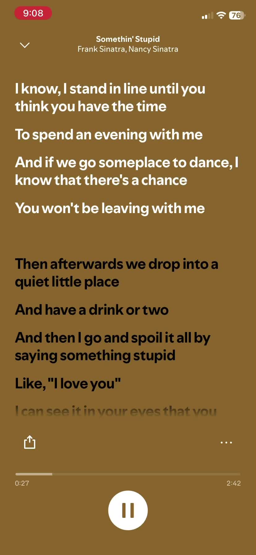 @Song of the dayyyy