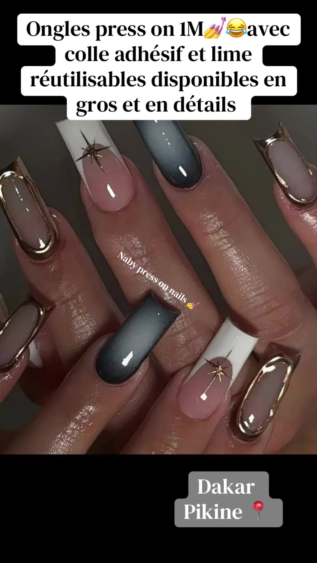 @Naby press on nails 💅