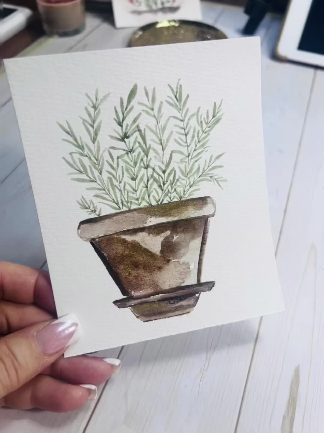 @Juniper Watercolors