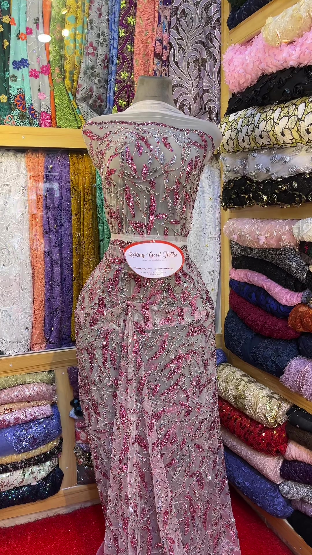 @ASOEBI | BRIDAL | LACE IN KANO