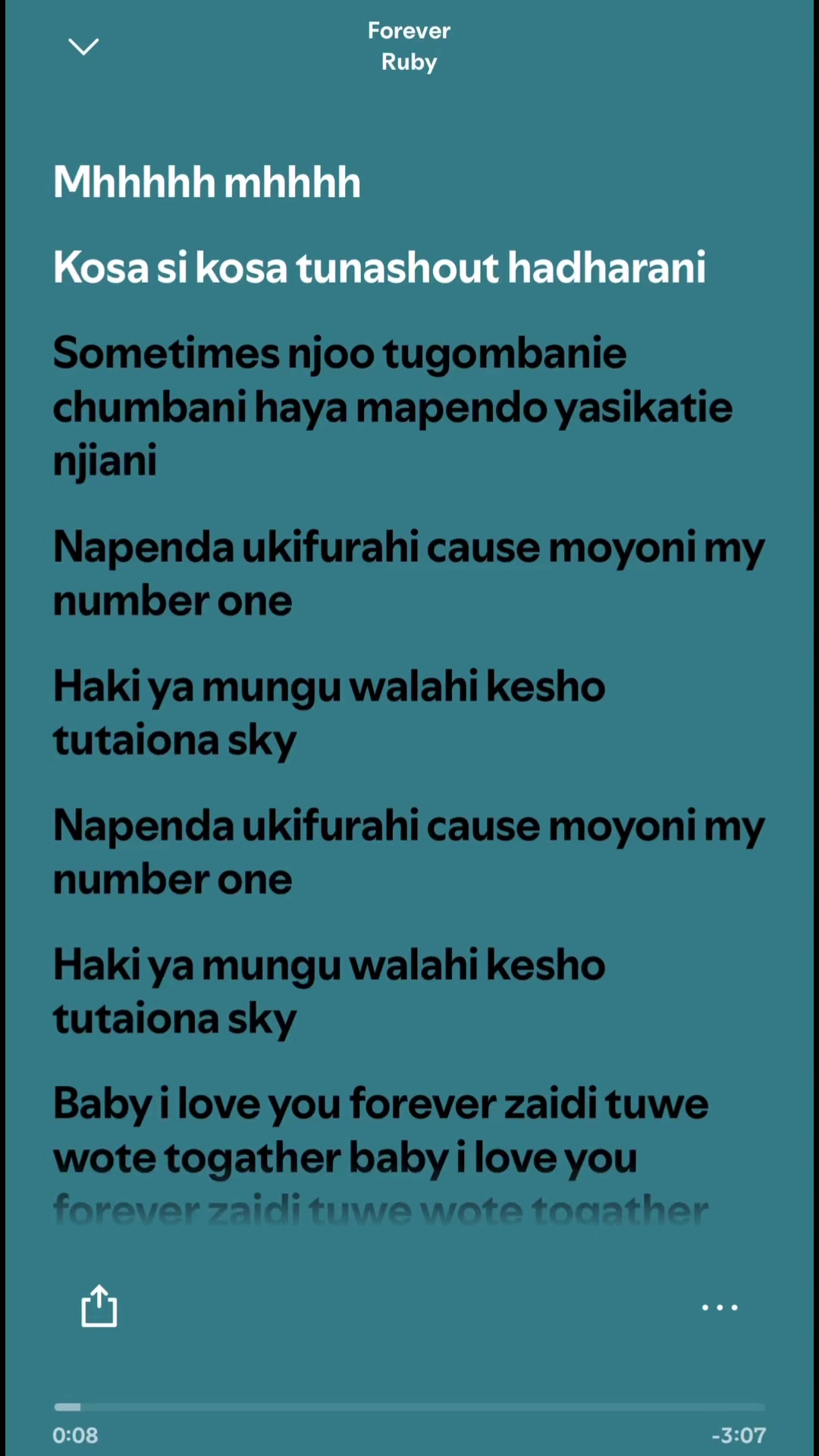 @SPOTIFY LYRICS