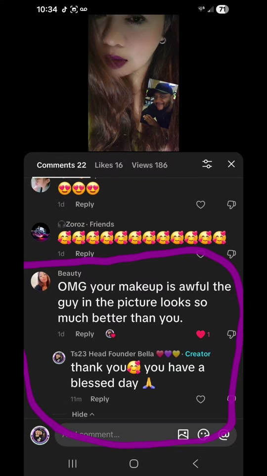 @Ts23 Head Founder Bella ❤️💜💛