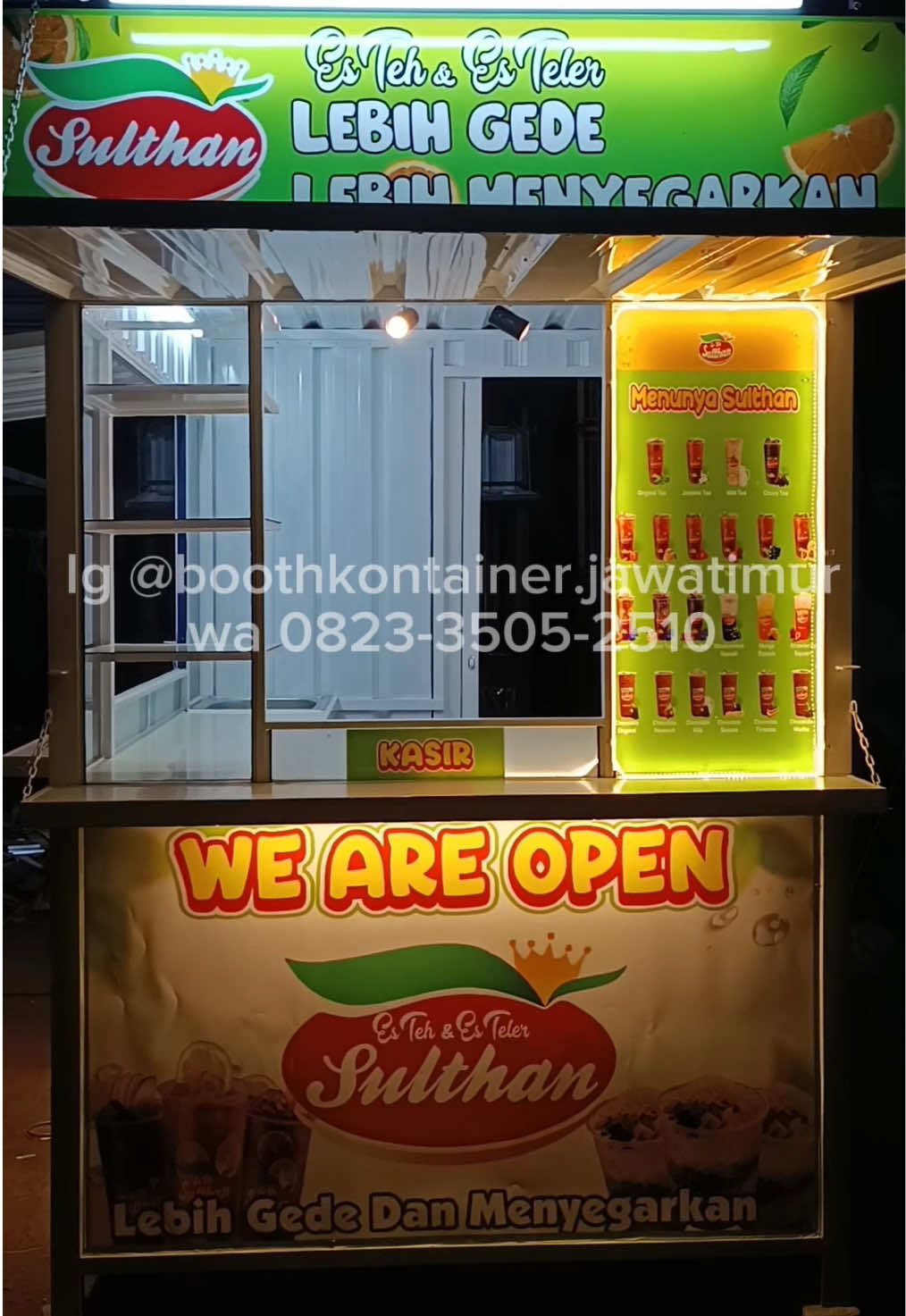 @Booth Container Jawa Timur
