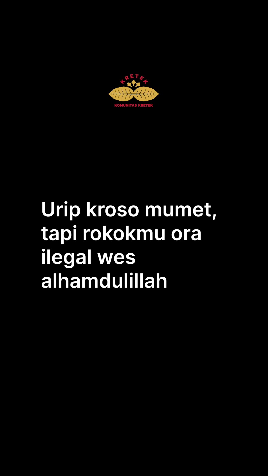 @Komunitas Kretek
