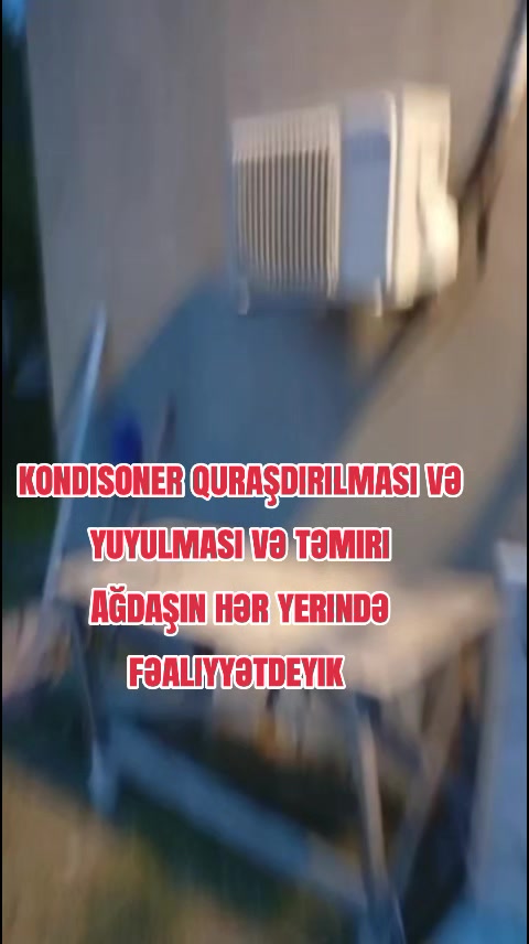 @Ağdaş kondisoner ustası yuma