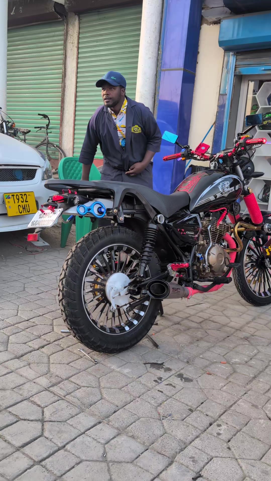 @G£OR ¢ustomer bike pimpe