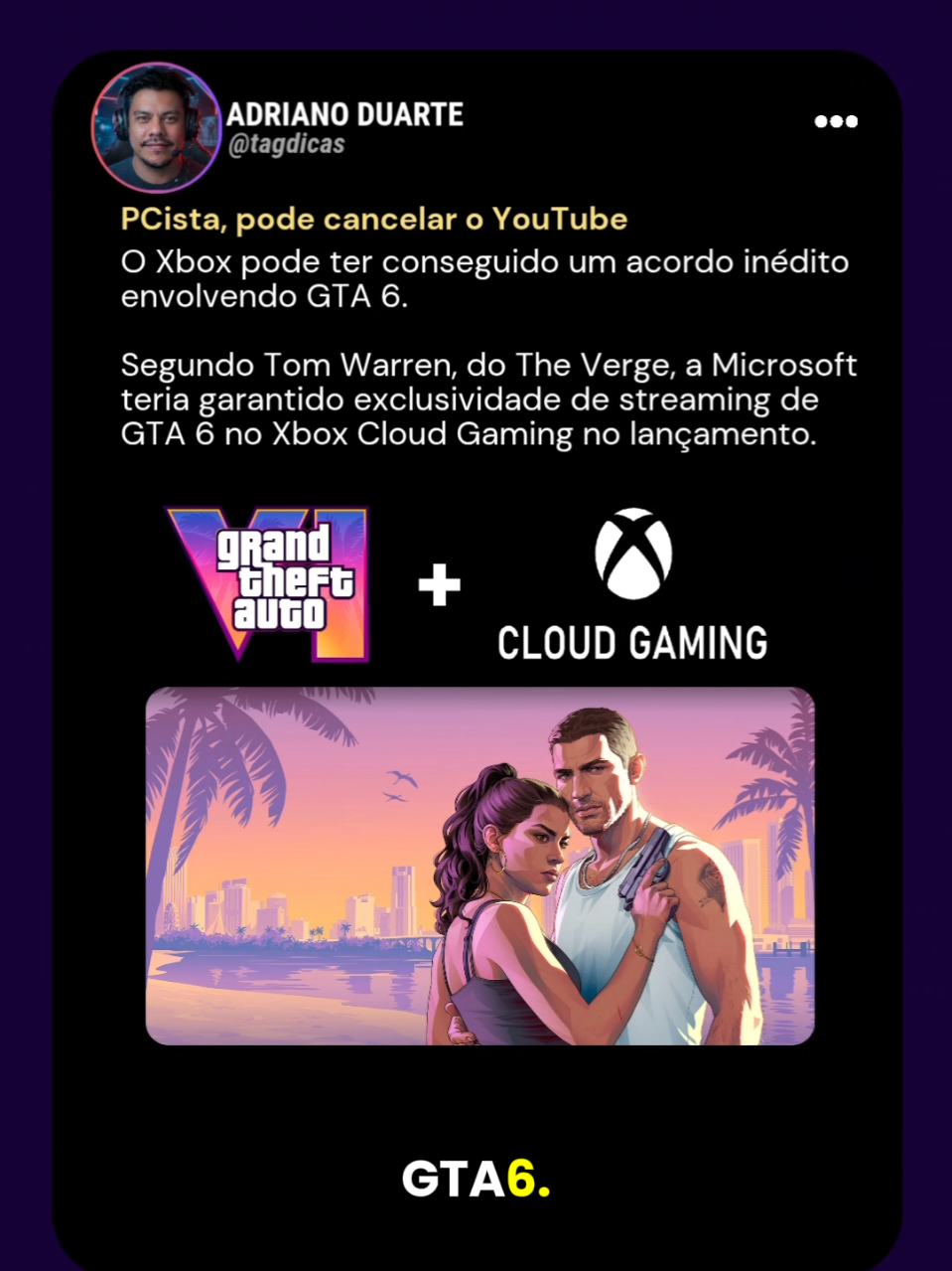 @Adriano Duarte I Tag Dicas