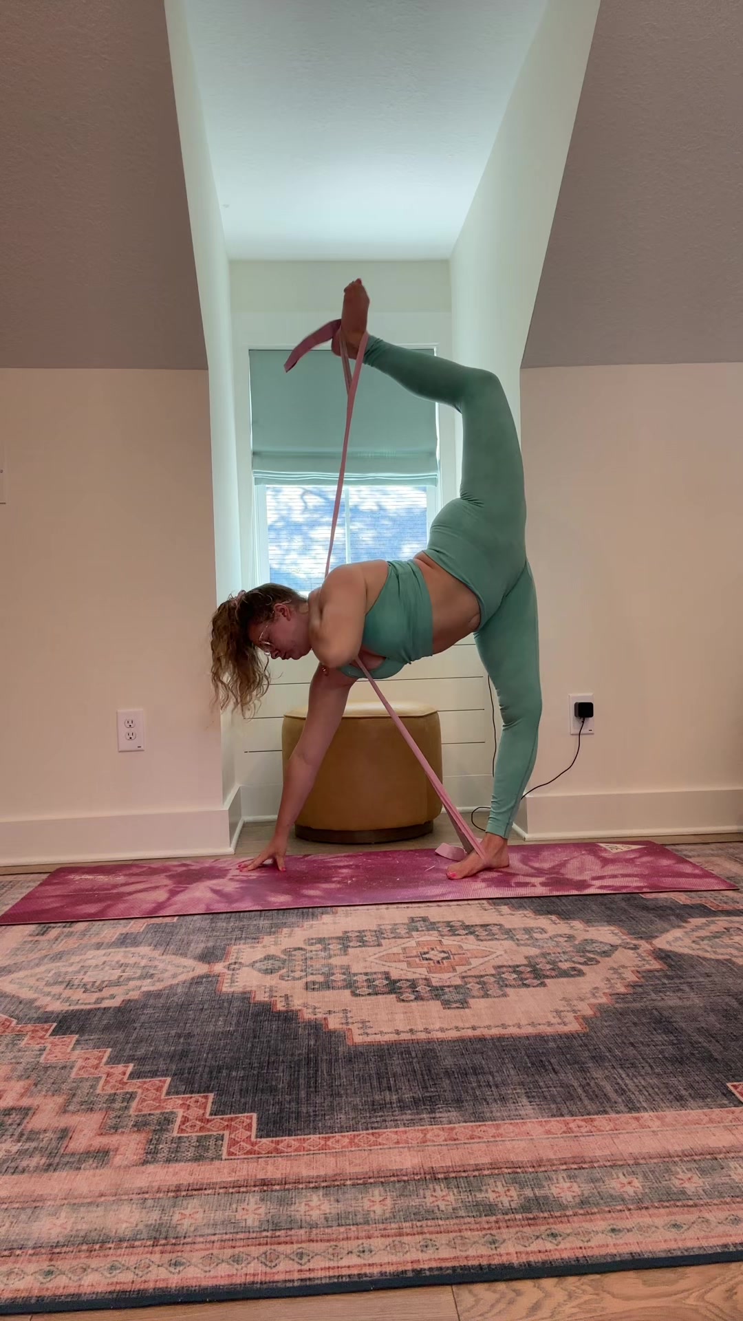 @Olivia is very flexible