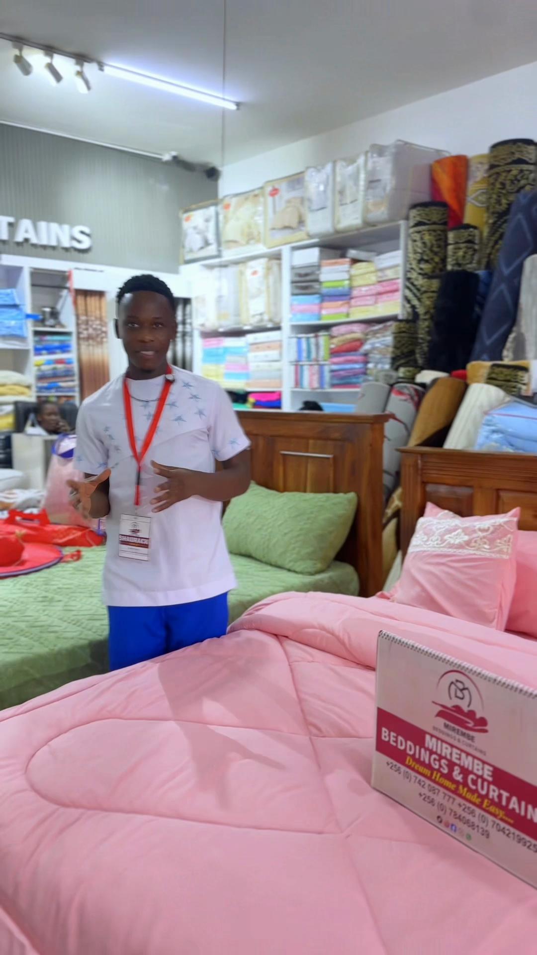 @Mirembe beddings and curtains