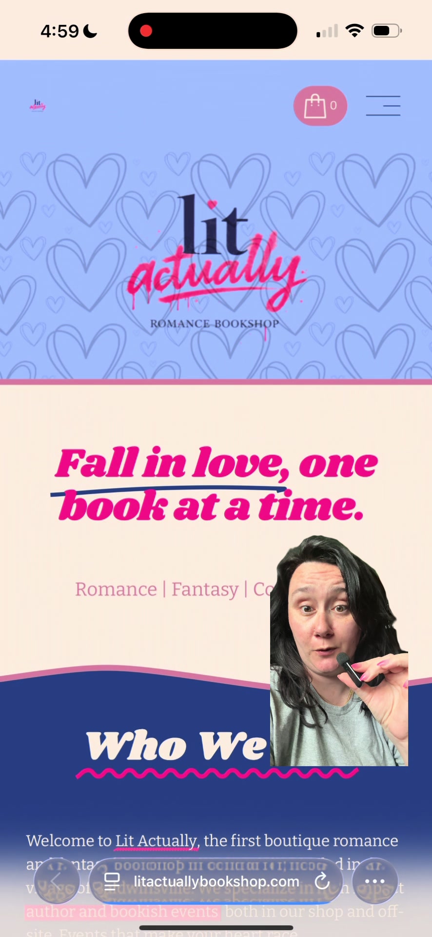 @Lit Actually Bookshop