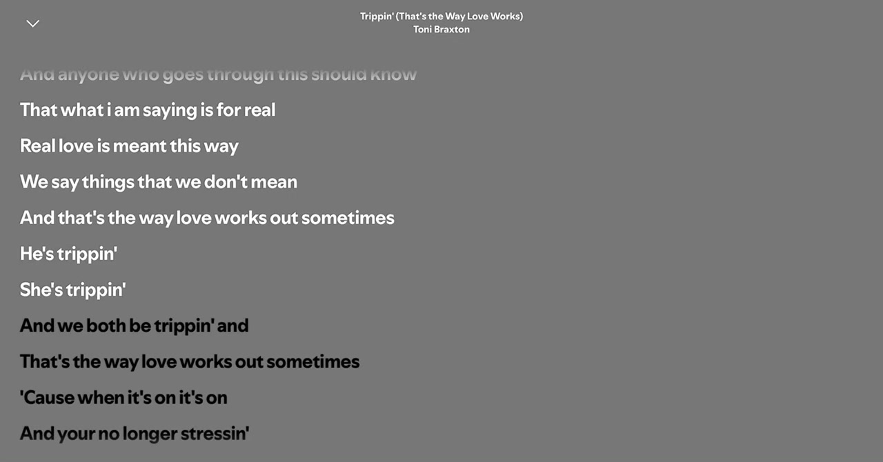 @Spotify Song Lyrics