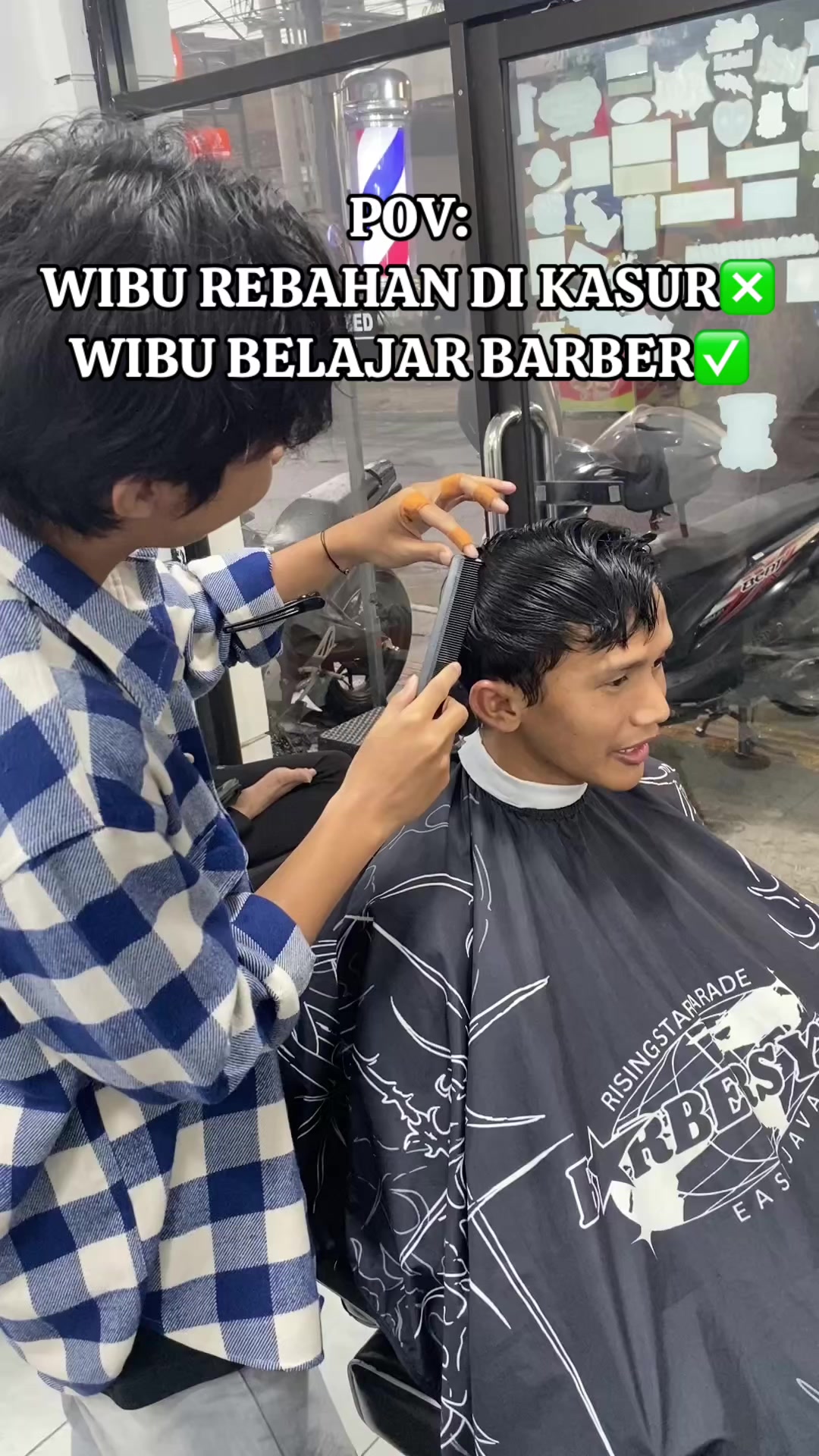 @chandra the barber