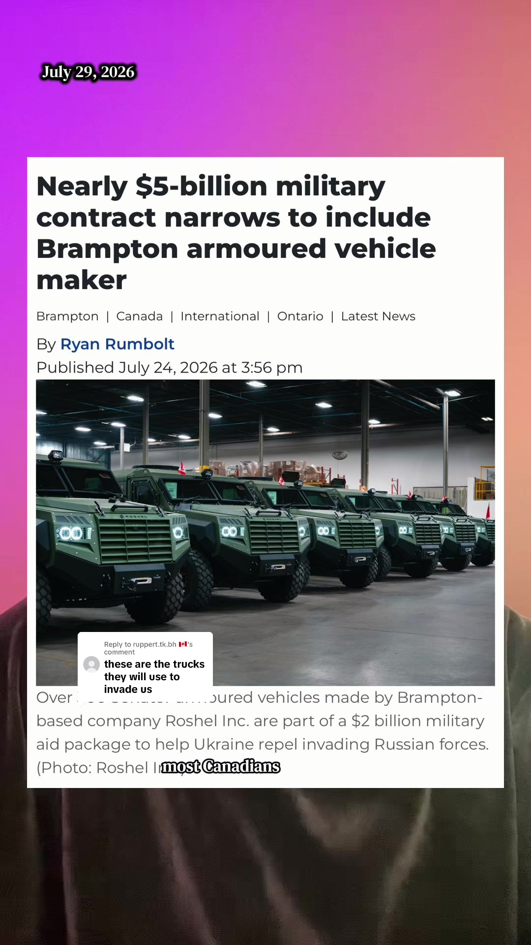 @Blaire Wilson, Ind. Journalist