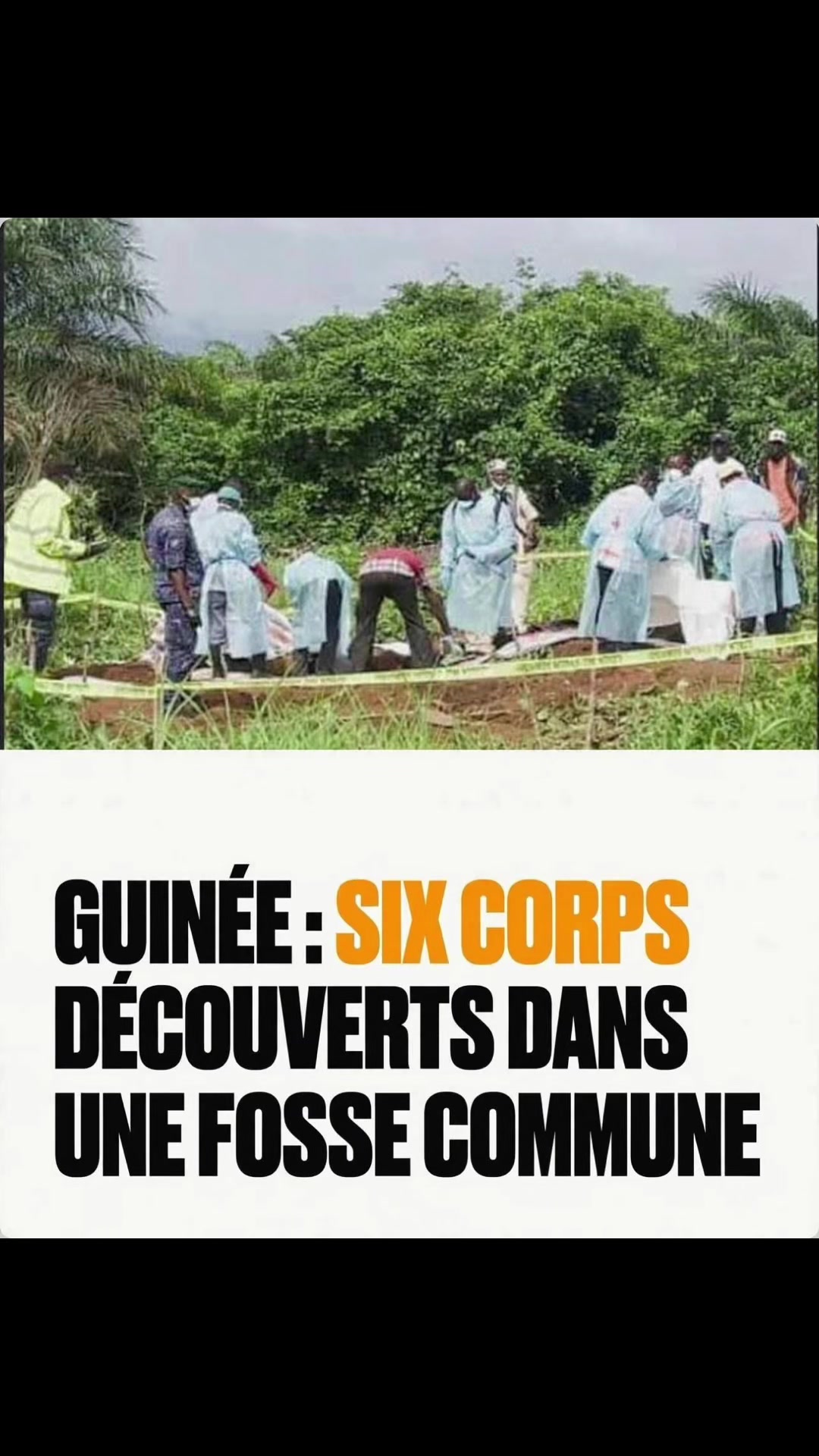 @Guin&eacute;e Alerte 🚨