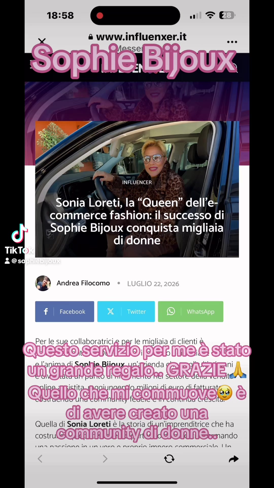 @Sonia Loreti