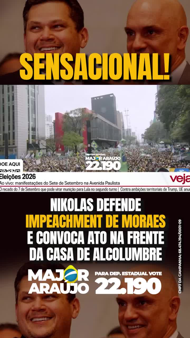 @Major Ara&uacute;jo 🇧🇷