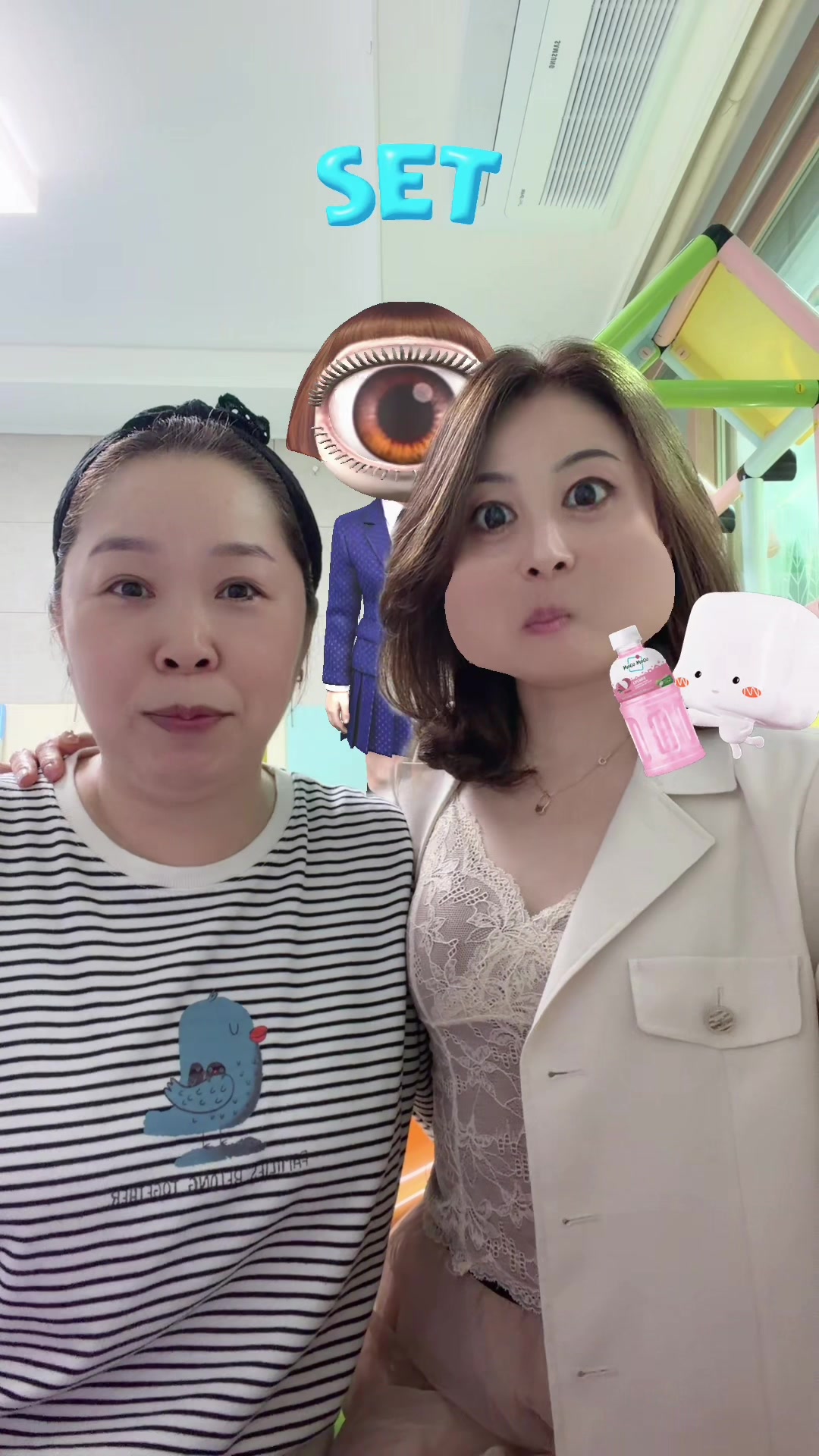 @딸셋