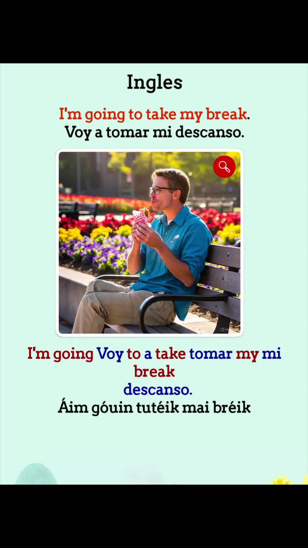 @Ingles con tarjetas
