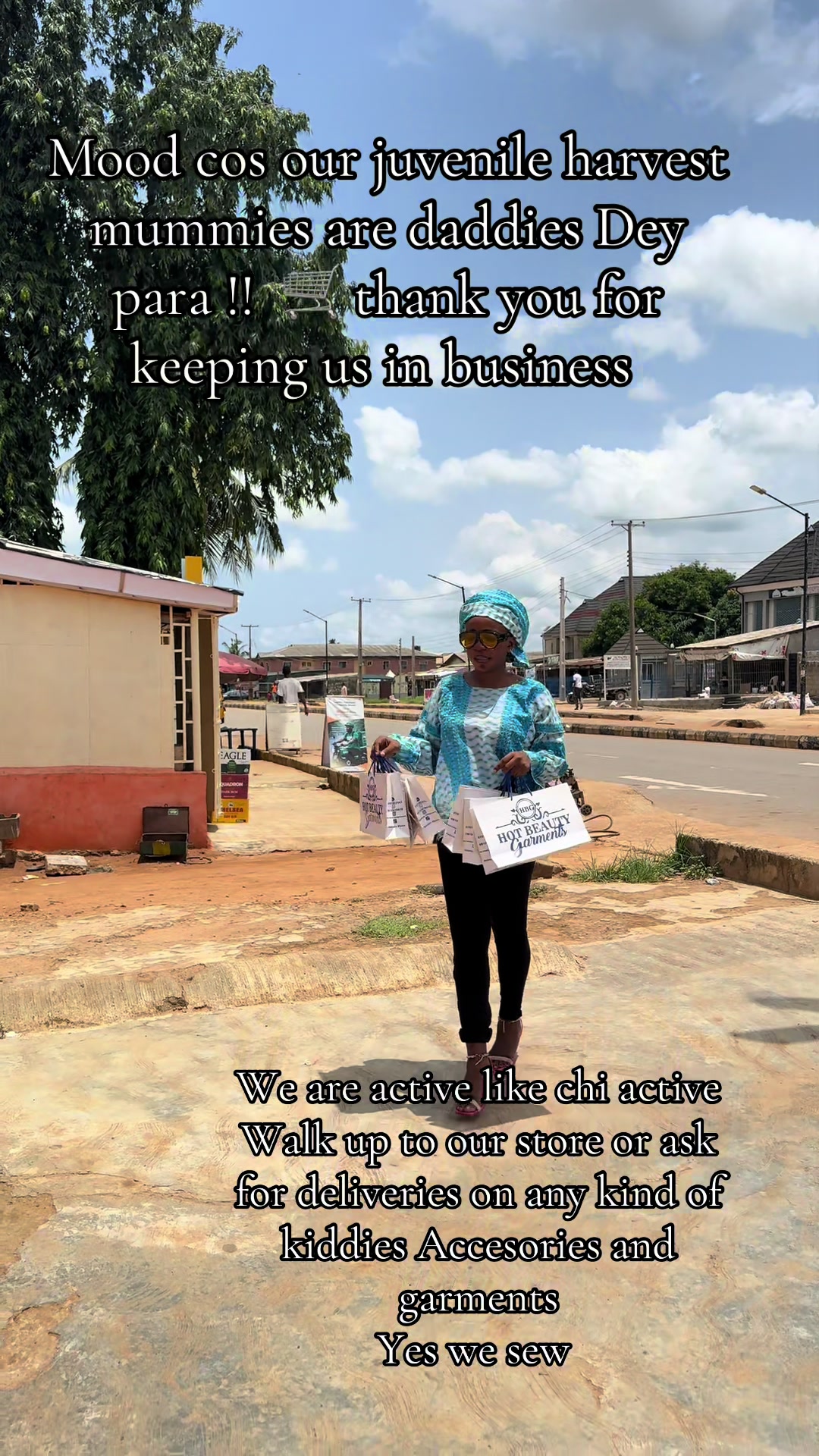 @GARMENT VENDOR IN AYOBO