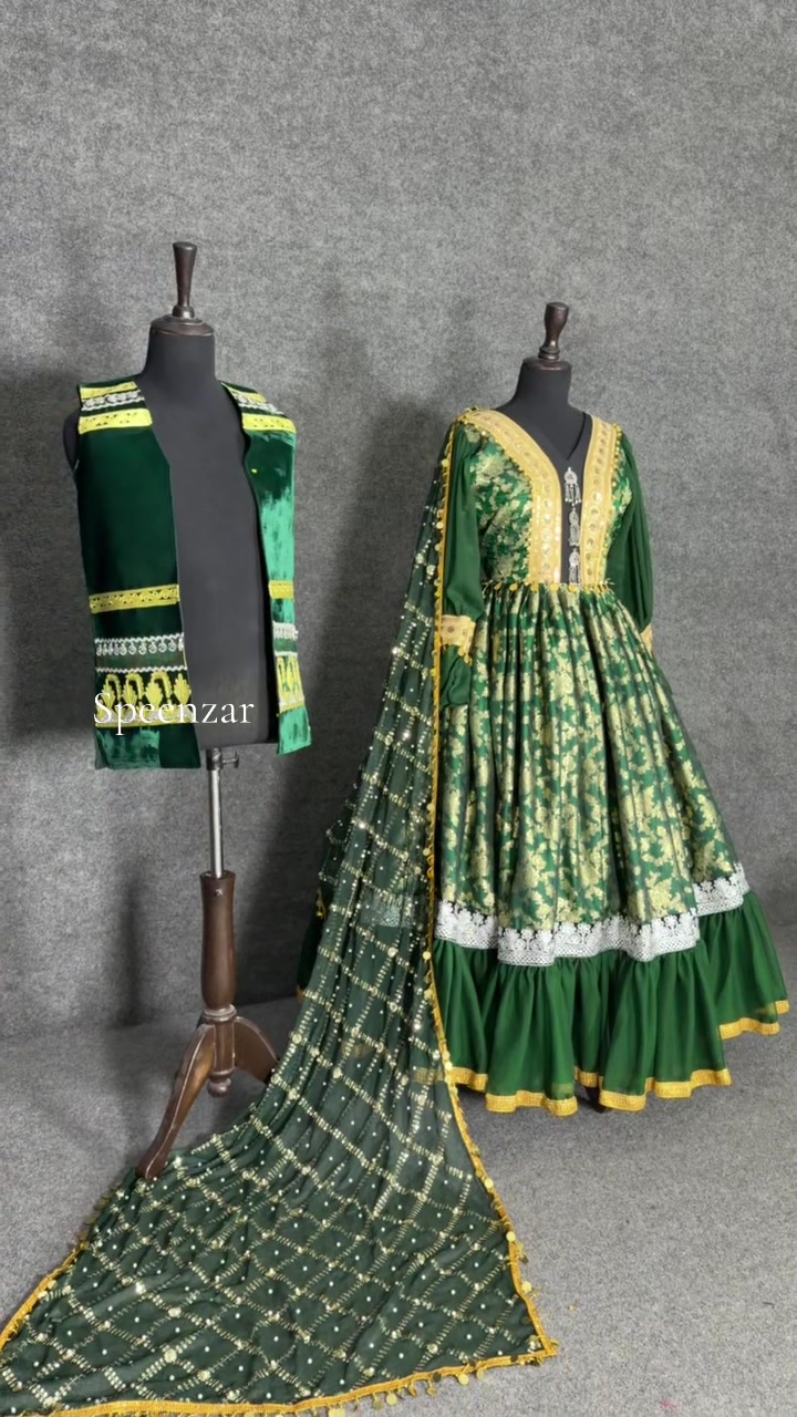 @Afghan Speenzar | Kochi dress