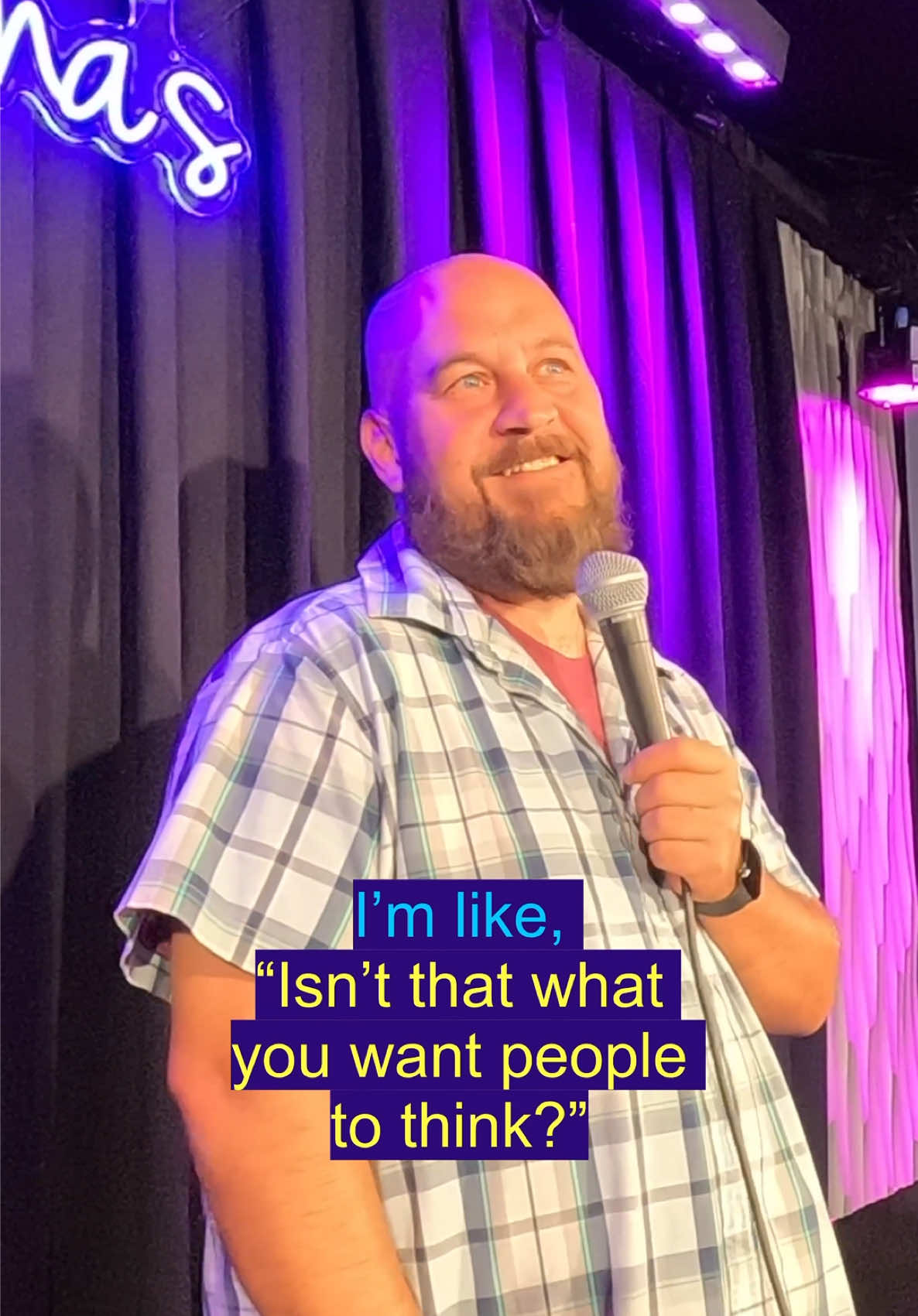 @Comedian Mike Baldwin