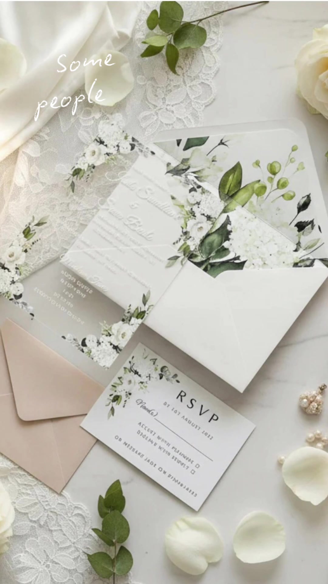 @Graceful Lace Stationery
