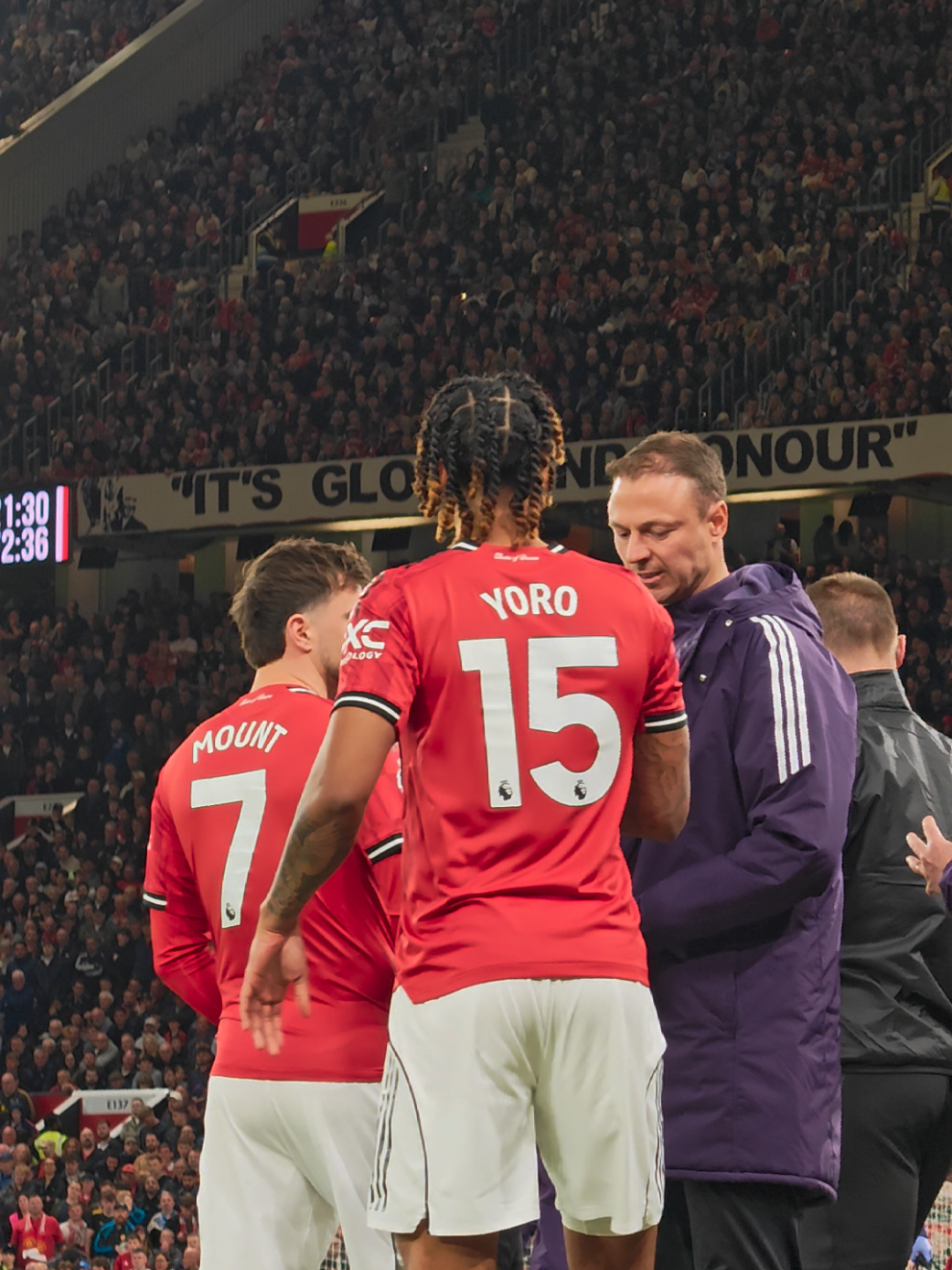 @Manchester United Dugout