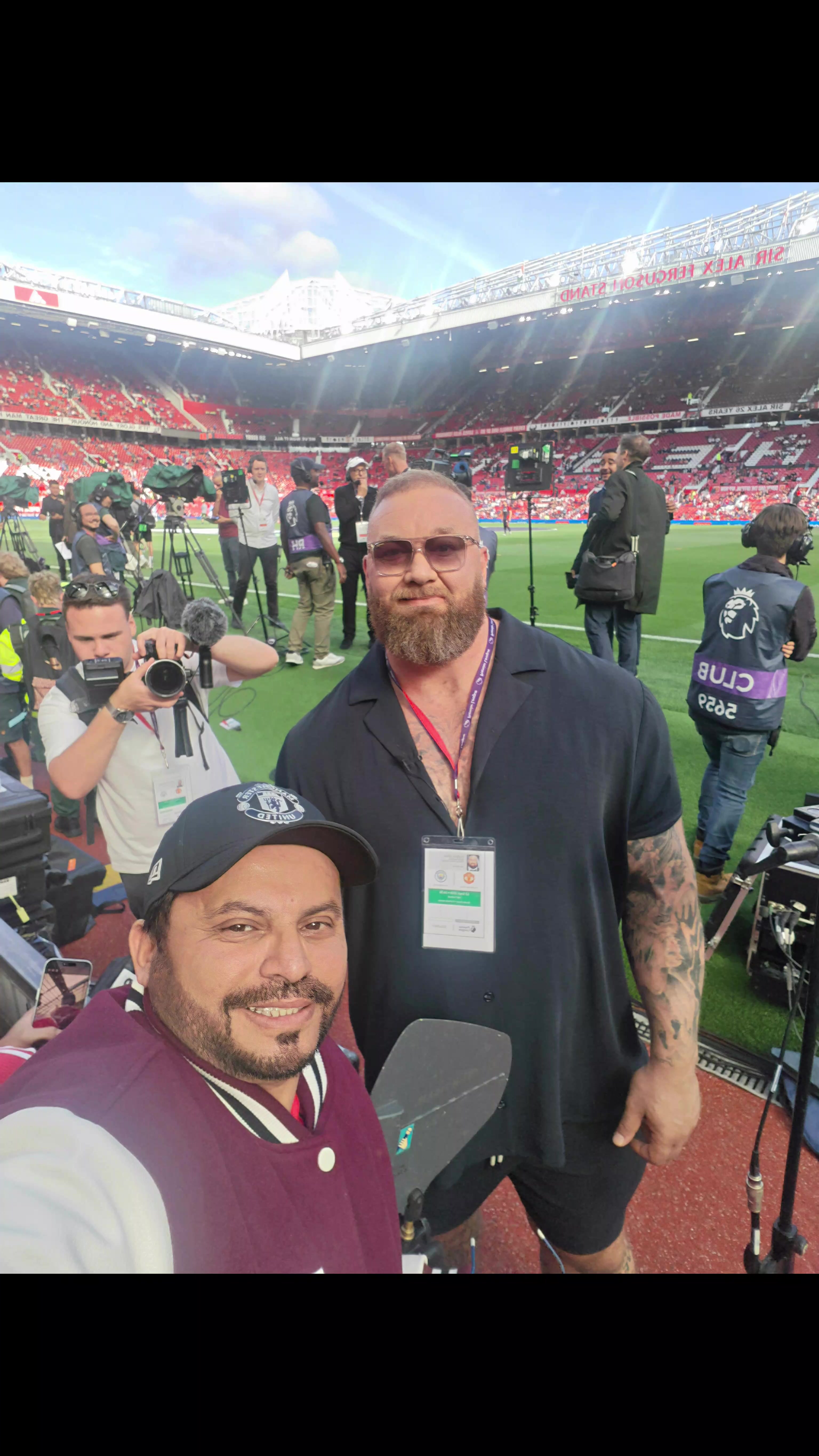 @Manchester United Dugout