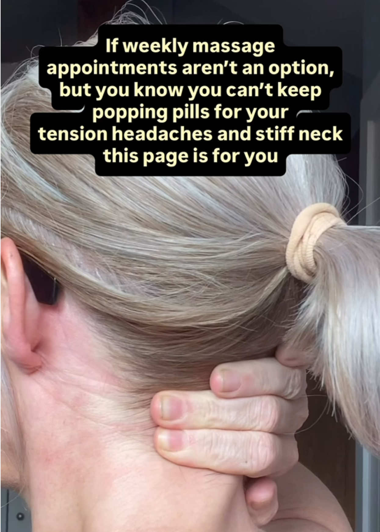 @Alison &ndash; Neck Tension Help