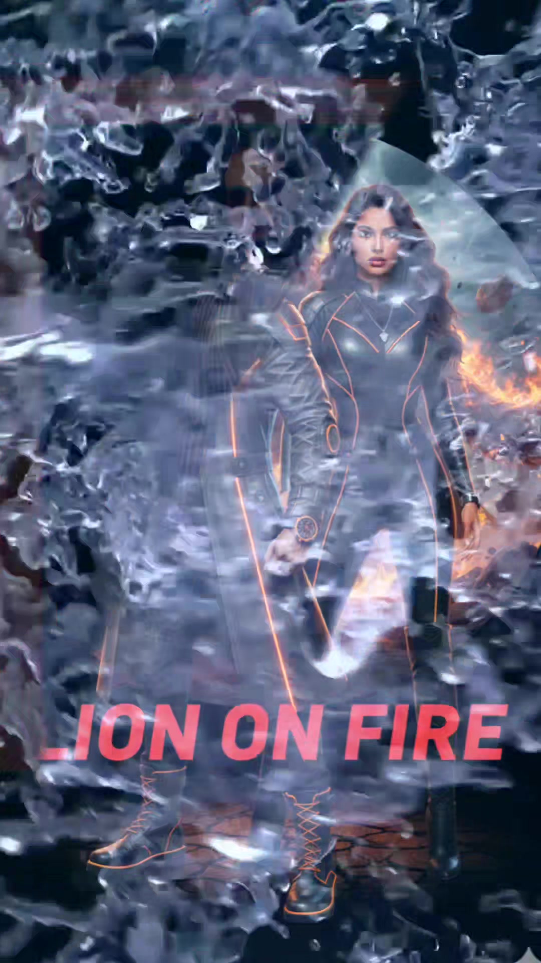 @✨️💥Lion💫On 💥Fire 🔥❤️&zwj;🔥