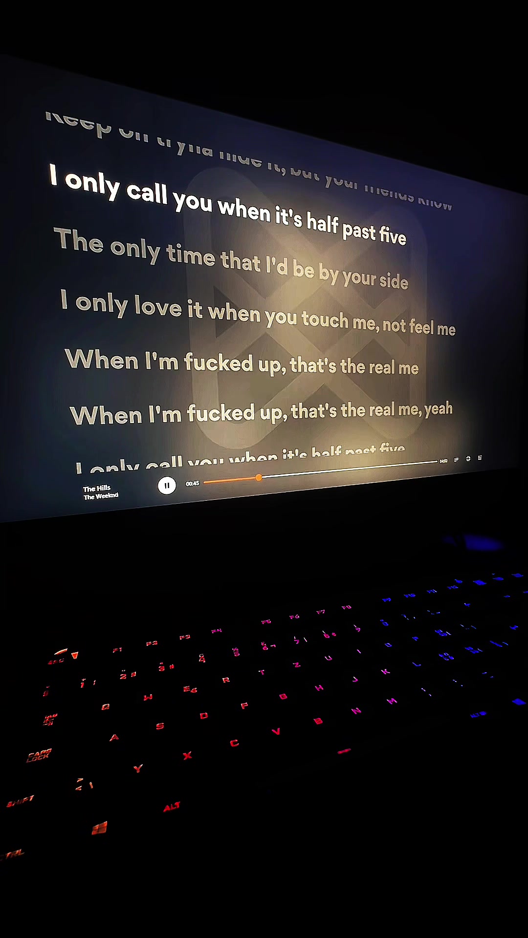 @Lyrics songs