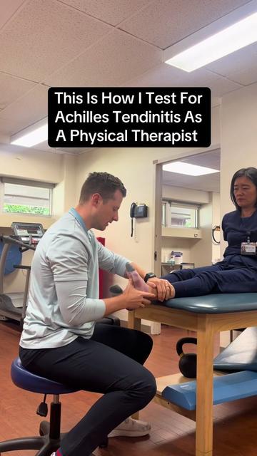 This Is How I Test For Achilles | DrJustinPT (@drjustinpt)