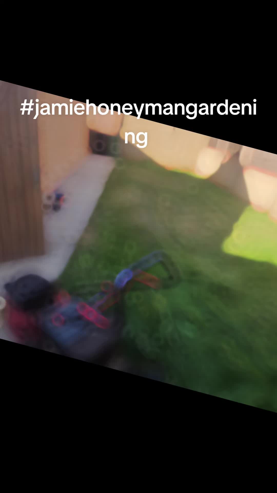 @Jamie gardening smiles
